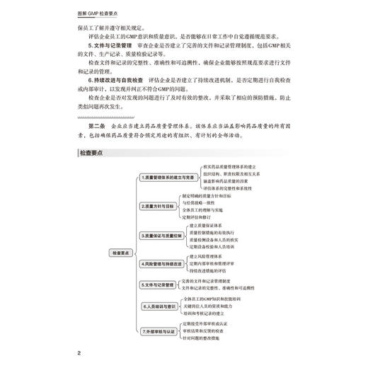 图解GMP检查要点 张金贵 适用于药品检查员和审核员 研发 生产企业的质量管理人员 医药院校师生及其他相关人员中国医药科技出版社 商品图4