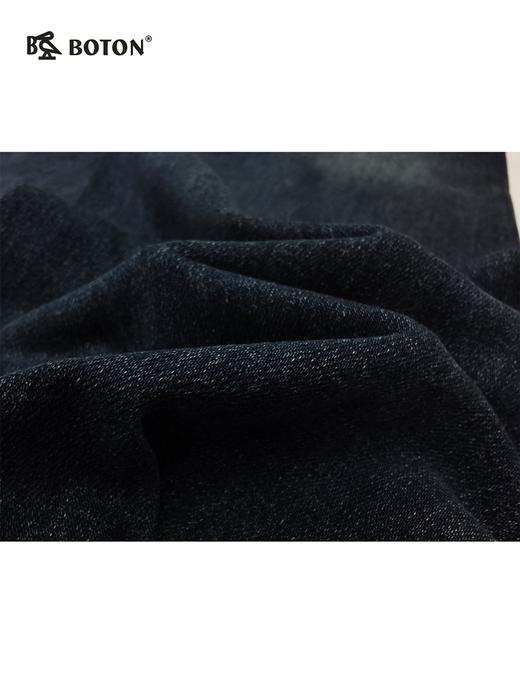 波顿女士阔腿牛仔长裤 藏肉显高 宽松透气直筒款LE352324Z 商品图3