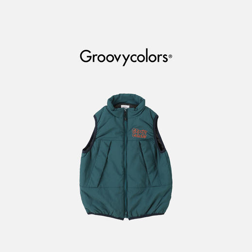 日本GC童装 Groovycolors 尼龙塔夫绸马甲 商品图1