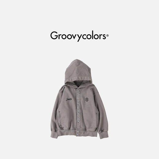 日本GC童装 Groovycolors 复古连帽运动夹克 商品图1