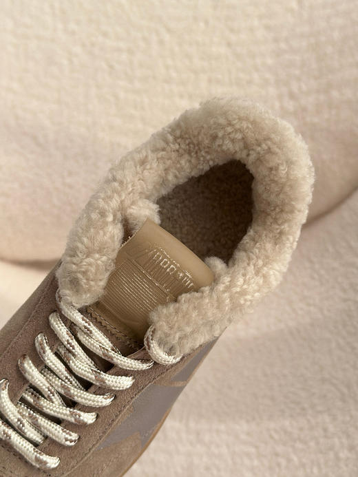 1023-3 渠道货 GGDB高丝光反绒 羊羔毛 保暖脏脏鞋 跟脚德训鞋 贼舒服 商品图5