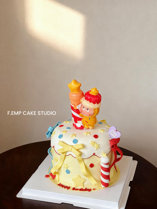 星星人飘带蛋糕 商品图0