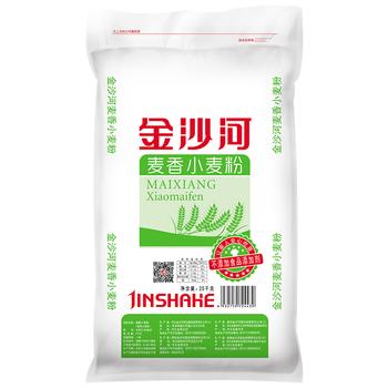 金沙河面粉 麦香小麦粉中筋粉包子饺子馒头饼通用粉 家用50斤 京东自营 /粮油调味 /面粉 /通用粉 商品图4