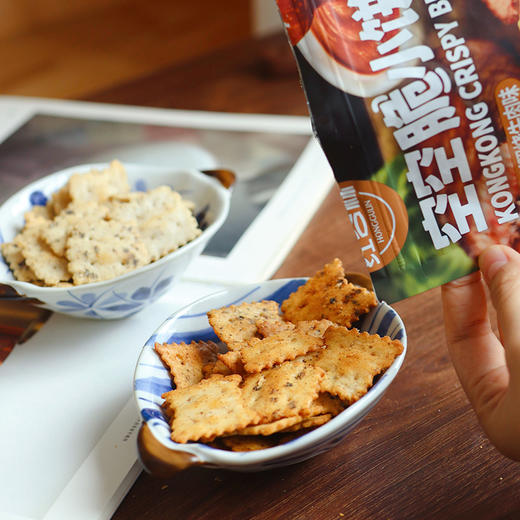 【29.9元6袋】【空空脆饼干】 每一块都裹满了粉 够入味  轻薄酥脆 商品图4