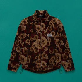 Napapijri 男士徽标贴片 Emin 提花全拉链外套 混色 NP0A4FPLFUA