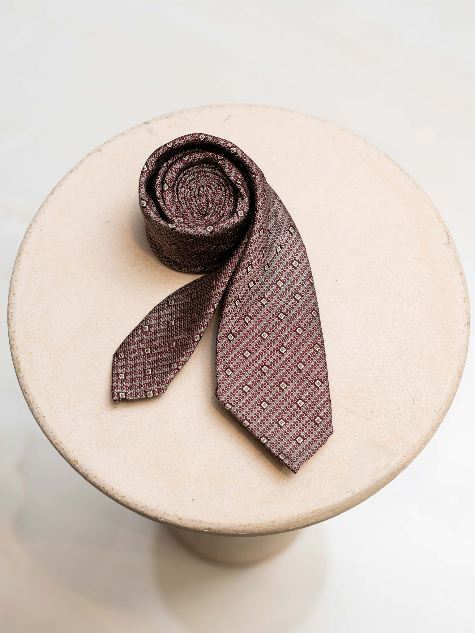 Kenji Kaga 七折无里衬领带