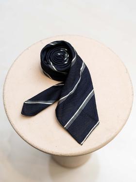 Kenji Kaga 七折无里衬领带