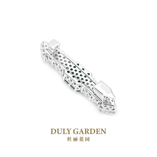 杜丽花园DULY GARDEN 法国高端设计胸针品牌祖母绿简约礼品配饰女 11297ZG 商品图3