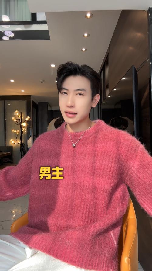 72658SDSA男士秋冬新款痞帅男装极简风净版圆领针织衫毛衣百搭时尚上衣 商品图0