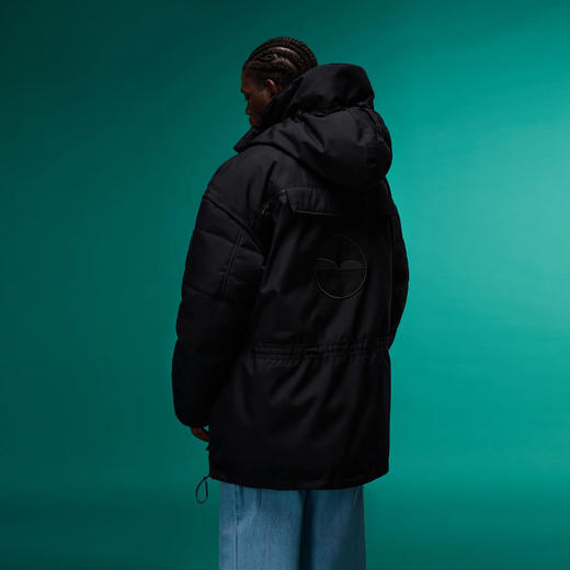 Napapijri 中性徽标贴片 Skidoo Common 防寒连帽夹克 黑色 NP0A4I57941 商品图4