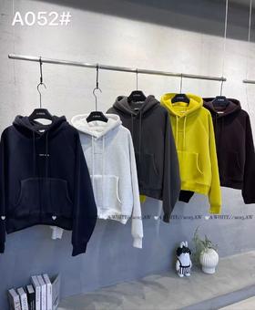 帽版休闲加绒卫衣