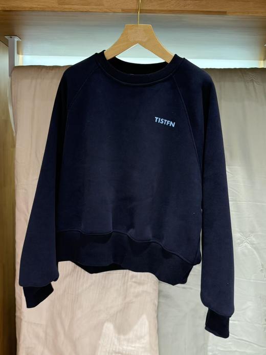 圆领休闲加绒卫衣 商品图3