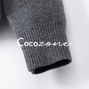 COCO ZONE 刘一一 【100羊毛】连帽纯色包裹感羊毛衫 CD1A1532 商品缩略图3