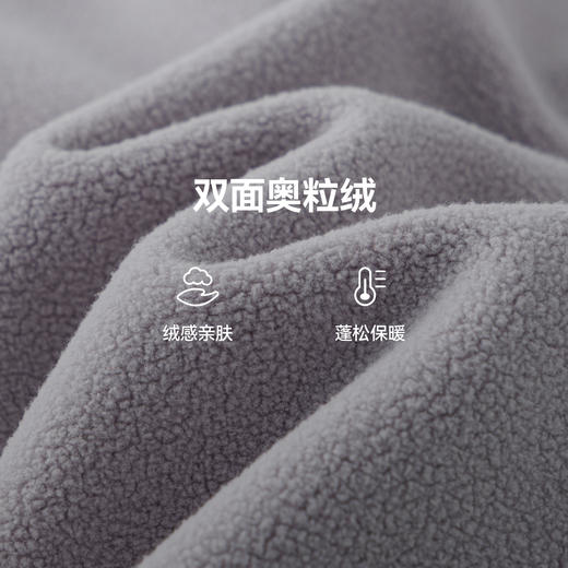 漫画家【连帽绒绒衣】秋冬新品儿童卫衣保暖亲肤撞色连帽套头卫衣 商品图4