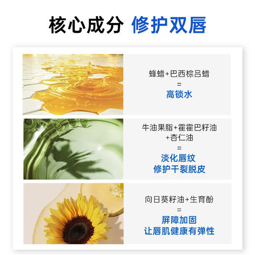 【品牌直发】【法国原装】蕾娜润唇膏（苹果味）4g【冬季必备明星品】 商品图1