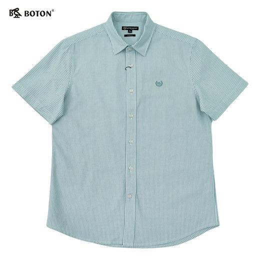 波顿男士短袖条子衬衫MS078224Z 商品图3