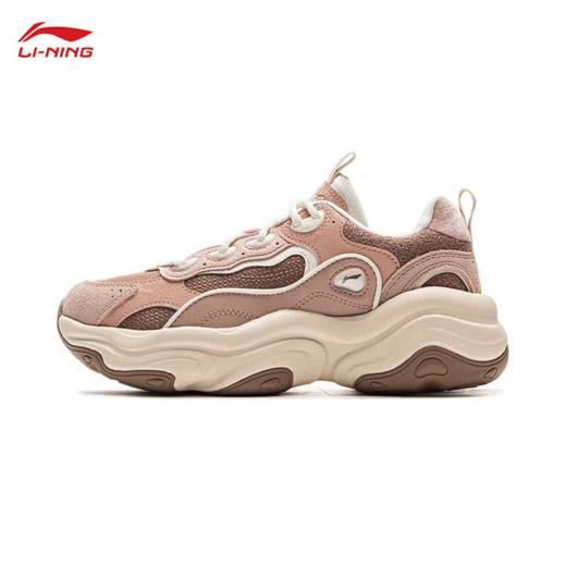 李宁女子2025春秋防滑老爹鞋休闲鞋AGCV002-3 商品图0