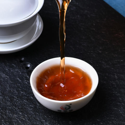 云元谷丨每日熟茶 普洱熟茶 熟普 手工沱 南本老寨 2020年 350g 配手提袋 商品图5