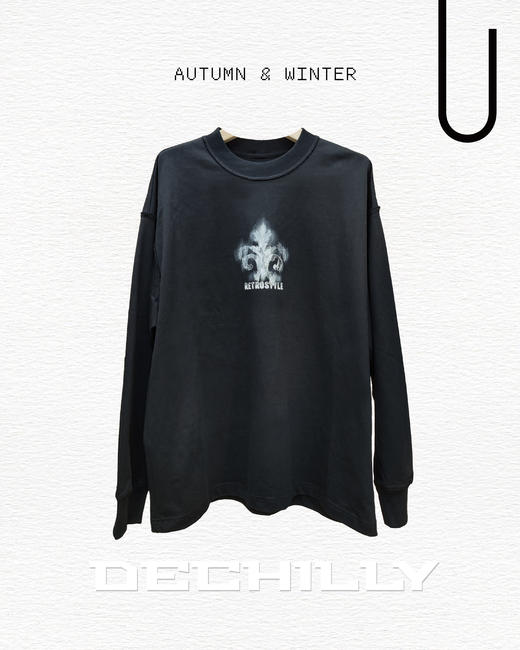 532011128印花长袖T恤 商品图0