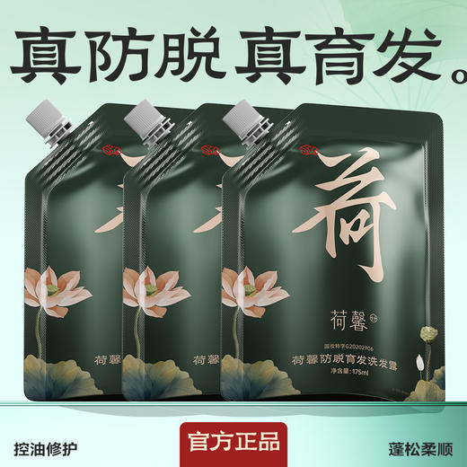 荷馨白参菌洗发露 增发密发固发修护滋养强韧蓬松-sy 商品图0