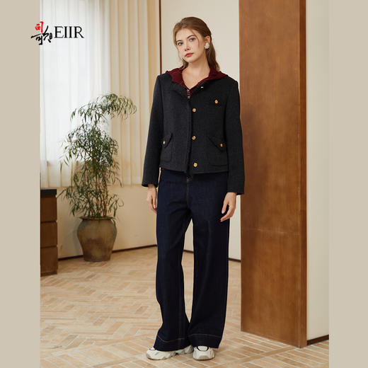 司歌牛仔长裤直筒裤显高显瘦女D92G8856 商品图2