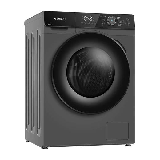 GREE格力 新一代净静洗烘一体机 10kg 智能烘干 洁净升级 XQG100-DWB1201Bi1 (墨云灰) 商品图1