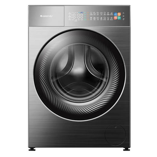 GREE格力 如悦热泵洗烘一体机 10kg 全域智洁 体感柔烘 XQG100-RBKD1401Ad1 (珍珠黑) 商品图3