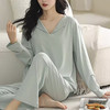 裁缝学苑AQ562新款V领莫代尔长袖睡衣纸样家居服女装女士带胸垫打版裁剪 商品缩略图3