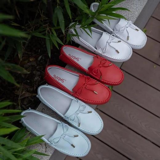 软头层牛皮休闲乐福鞋  A-5900 商品图3