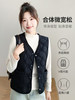 【三层加厚保暖❗️修身显瘦不挑身材】带口袋马甲女秋冬季加绒保暖背心外穿休闲运动内搭短款坎肩。hb 商品缩略图1