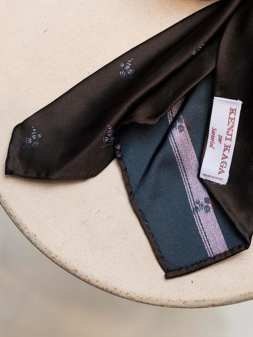 Kenji Kaga 七折无里衬领带 商品图1