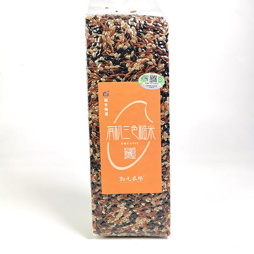 有机三色糙米  2kg 粥饭皆可  真有机放心粮 商品图0