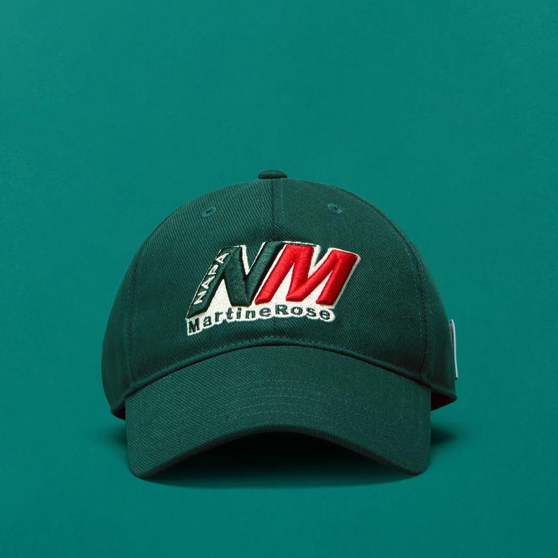 Napapijri 中性字母刺绣徽标贴片棒球帽 绿色 NP0A4HEYG2A