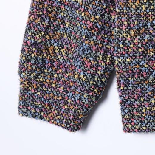 WY1188SDSA男士秋冬新款痞帅男装潮牌彩色小香风抽绳连帽卫衣百搭时尚 商品图4