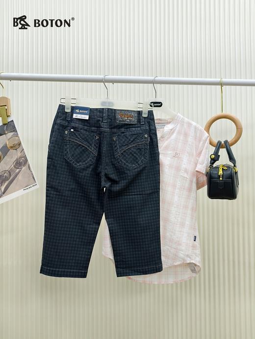 【第2件半价！尾货清仓不退换】波顿女士休闲中裤LE383 商品图3