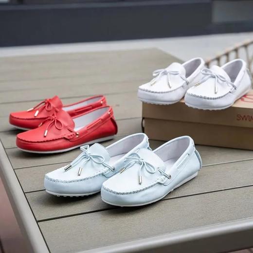 软头层牛皮休闲乐福鞋  A-5900 商品图2