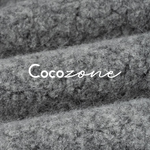 COCO ZONE 刘一一 "布莱恩"羊毛羊驼混纺连帽外套 CD2A2528 商品图4