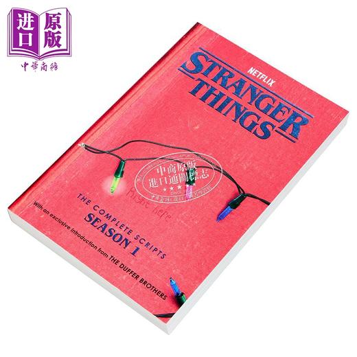 【中商原版】怪奇物语剧本书第1季 英文原版 Stranger Things Scripts 怪奇物语周边 可搭怪奇物语立体书怪奇物语设定集 怪奇物语官方周边 商品图2