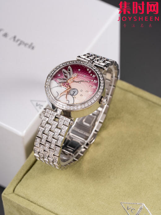 梵克雅宝新款诗意复杂功能系列 Lady Féerie女士石英腕表 象征喜悦与希望的仙子和芭蕾舞者 商品图0