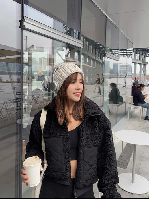 alo Sherpa Edge Bomber立领短款夹克外套（SS） 商品图1