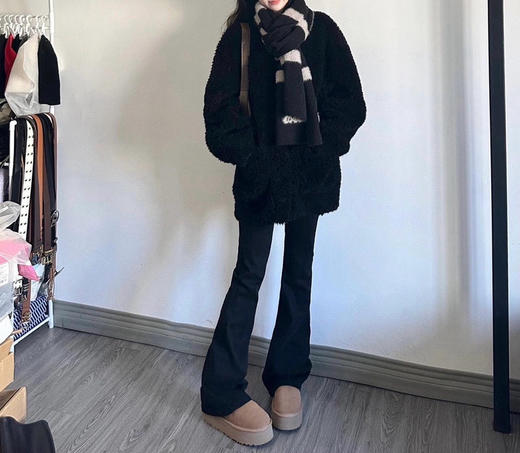 加绒小黑裤 商品图1