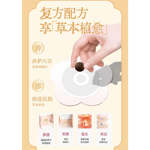 同仁堂生姜驱寒暖宫祛湿热灸贴暖贴-纪念日百货门店同款166093542 商品图3