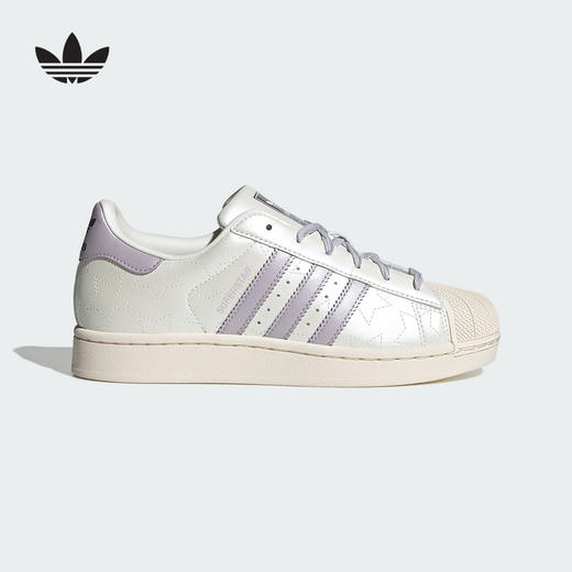 adidas阿迪达斯三叶草女子SUPERSTAR经典贝壳头板鞋运动鞋JR6984 商品图0