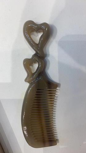 20CM双心梳