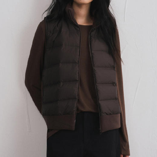 馥迦通勤百搭保暖轻量鸭绒马甲 商品图7