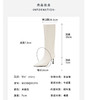 Westory2025年尖头高跟极简轻摔柔软胎牛皮百搭高靴W25DQ85371 商品缩略图6
