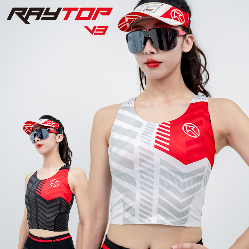 BigK 大K RAYTOP V3女子竞技背心 城市跑步 户外训练 健身