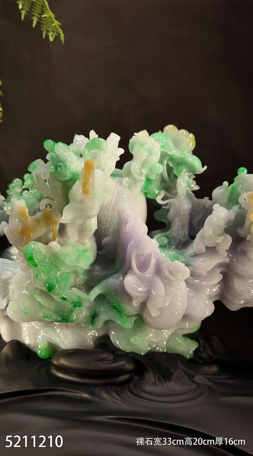 福禄寿三彩摆件【5211210】具体价格微信咨询 商品图1