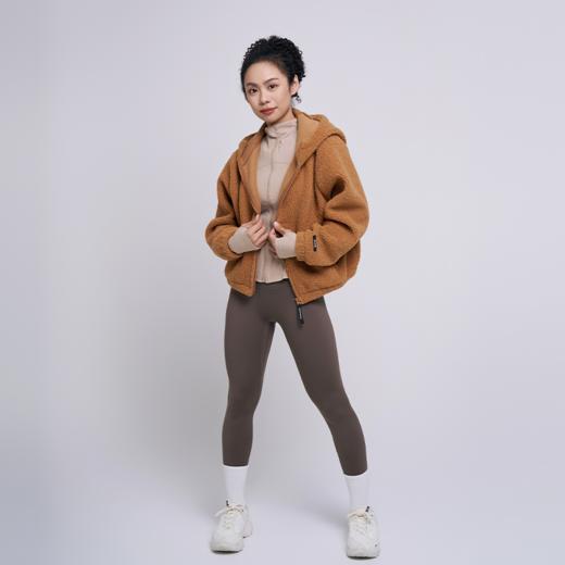 【sw速惟】秋冬保暖短款舒适羊羔绒女士外套时尚绒面运动双面绒 1978 商品图3