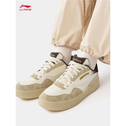 李宁男子2025男女同款春秋滑板鞋休闲鞋板鞋AGCV019-6 商品图0